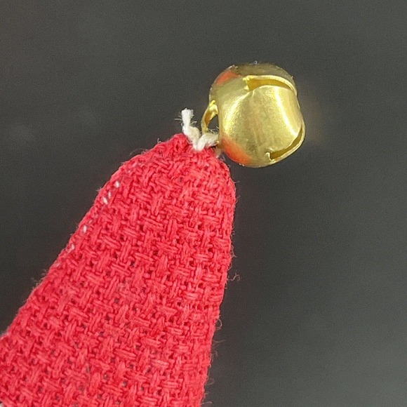 VINTAGE Cross Stitched Stuffed Plush Santa Claus Dolls Set 3 Christmas Decor - Picture 5 of 16